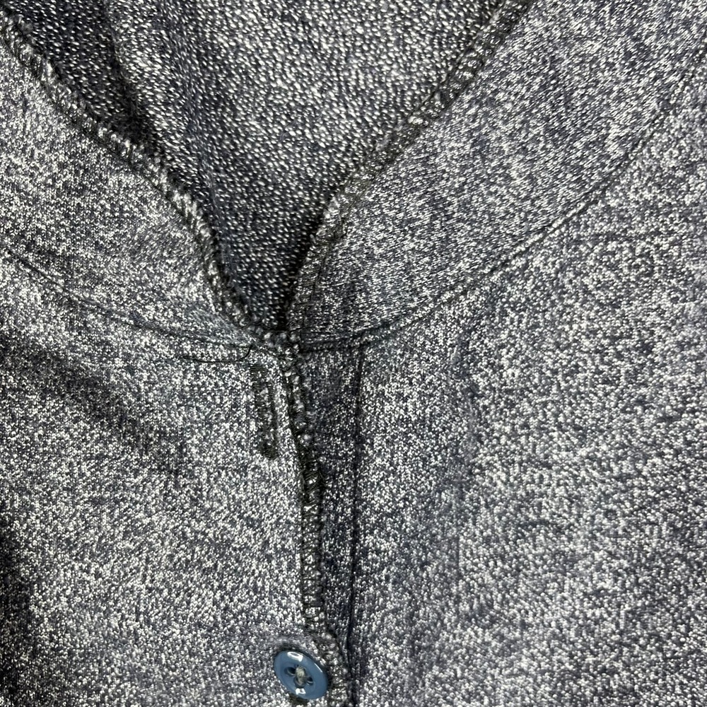 Capitol One Piece Henley Union Suit unisex Gray Cotton Kyoto Graphic Sleepwear - Picture 11 of 16